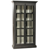 Barnsley Antique Black Finish Cabinet